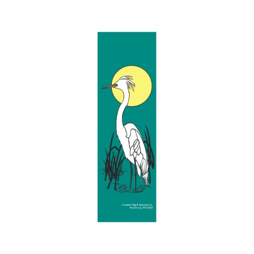 96" x 30" Sunbrella Street Banner - Crane - Liberty Flag & Specialty