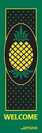 96" x 30" Sunbrella Street Banner - Welcome - Liberty Flag & Specialty