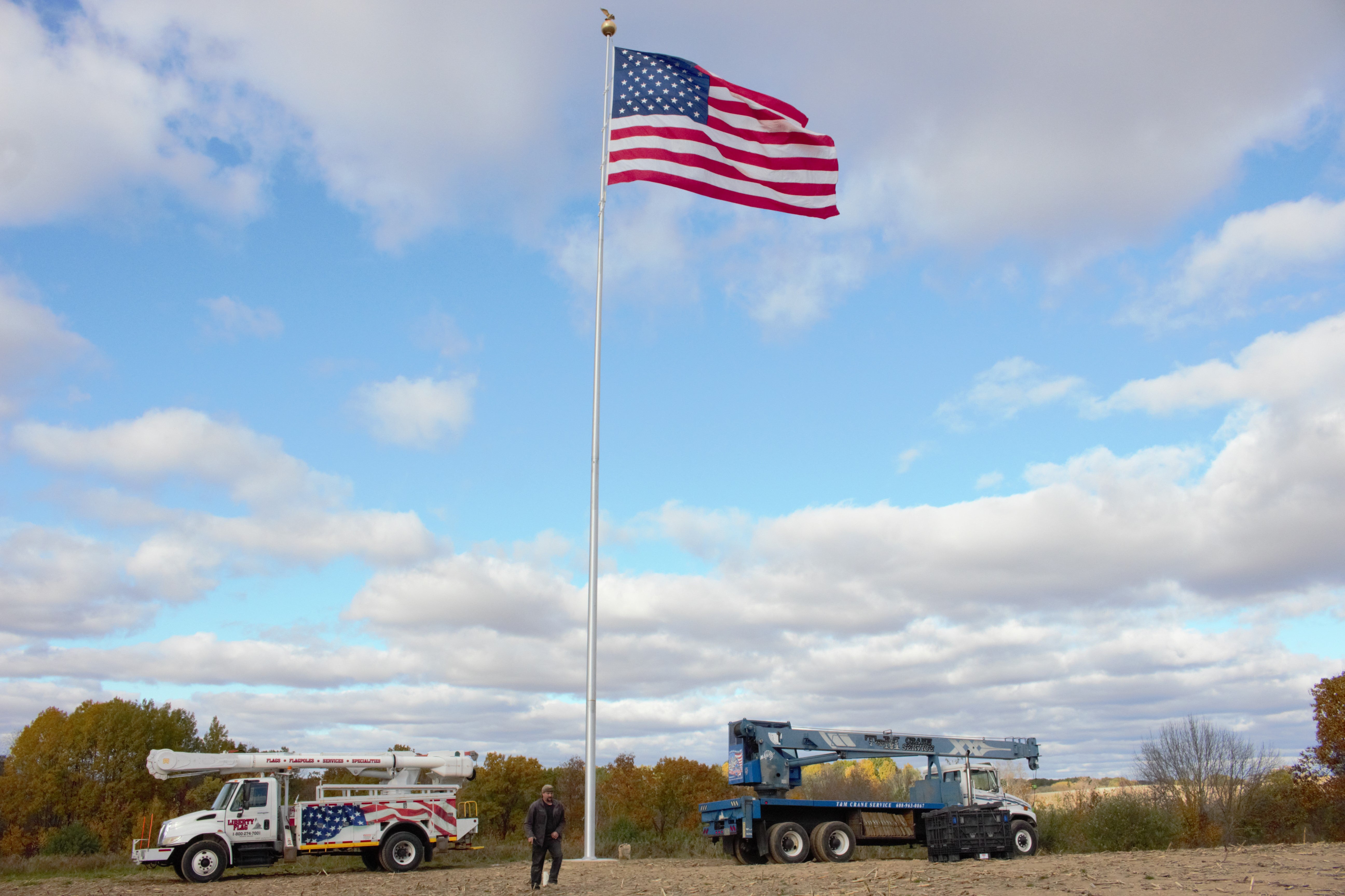 Genesis Aluminum Flagpole Internal