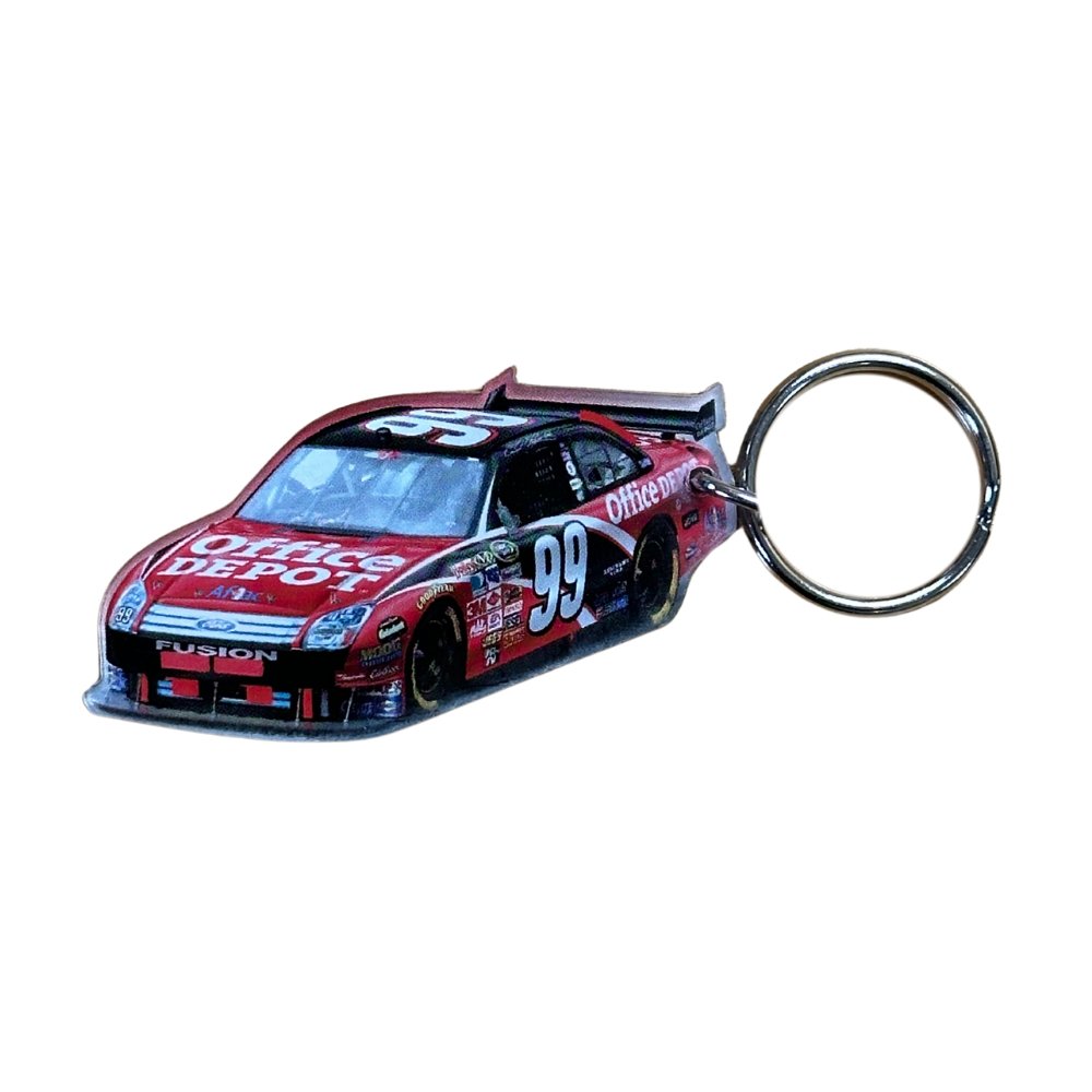 Carl Edwards #99 Premium Key Ring - Liberty Flag & Specialty
