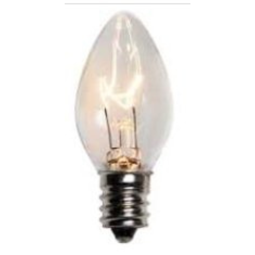 C7 - 5W Incandescent Bulb 25pk