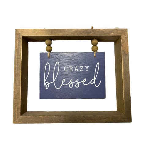 "Crazy Blessed" House Decor - Liberty Flag & Specialty