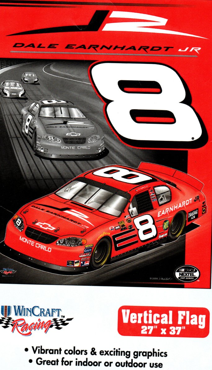Dale Jr. #8 Vertical Flag - Liberty Flag & Specialty