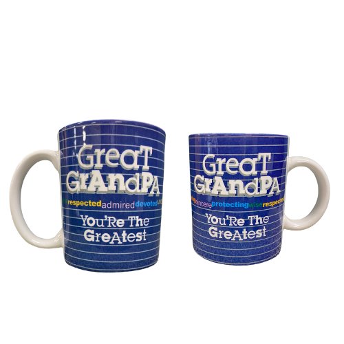 "GreaT GrAndPa" Coffee Mugs - Liberty Flag & Specialty