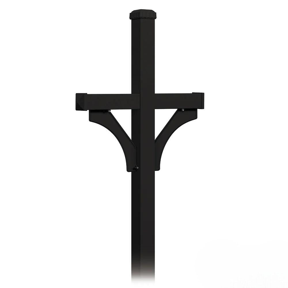 HD Aluminum Double Mailbox Post - Liberty Flag & Specialty