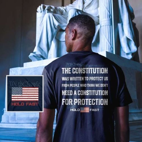 HOLD FAST Constitution T-Shirt - Liberty Flag & Specialty
