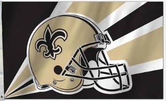 New Orleans Saints 3x5 Flag Close Out - Liberty Flag & Specialty