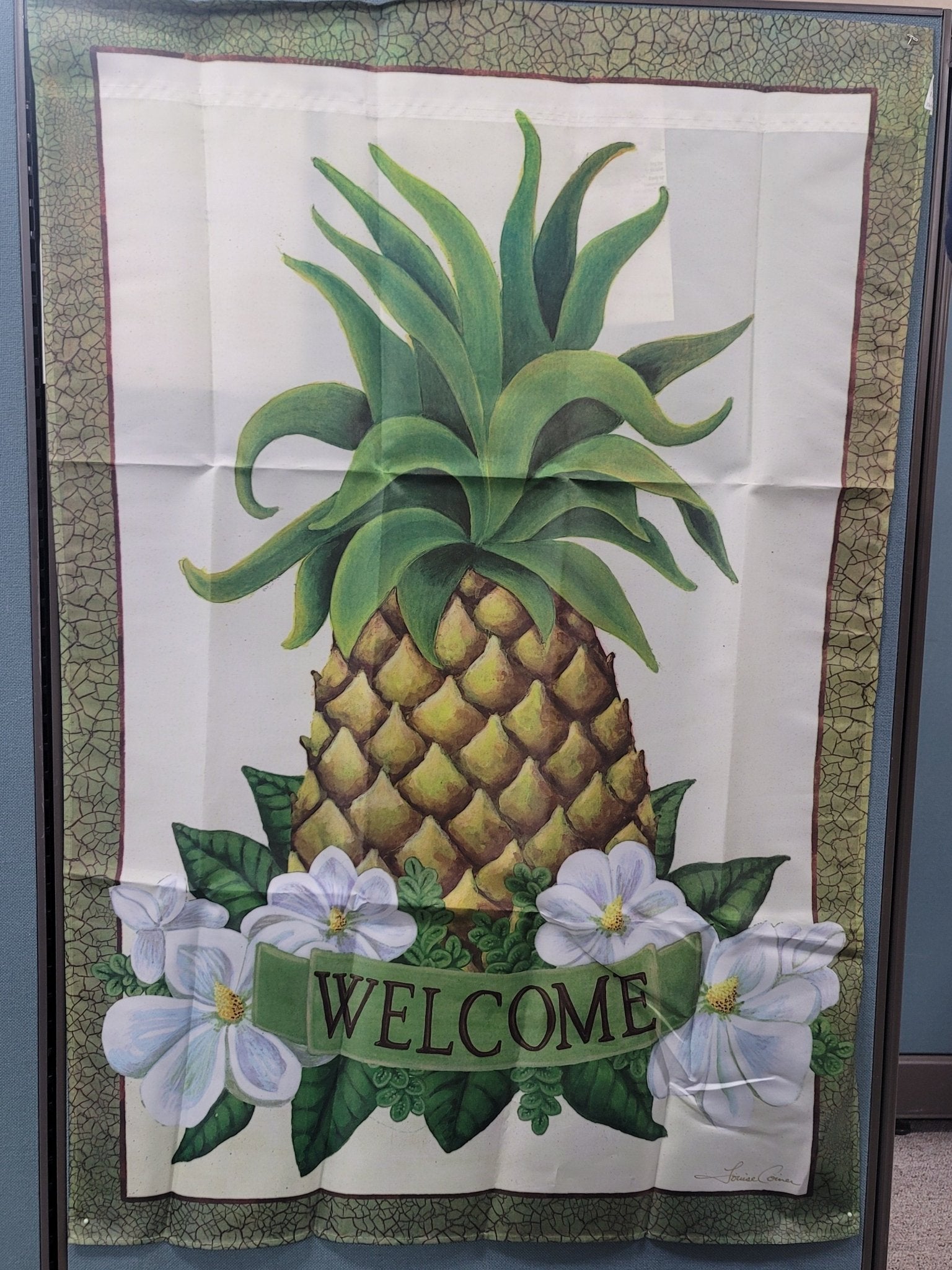 Pineapple Welcome Banner - Liberty Flag & Specialty
