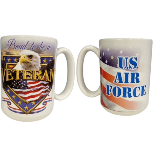 Proud to be a Veteran Cup - Liberty Flag & Specialty