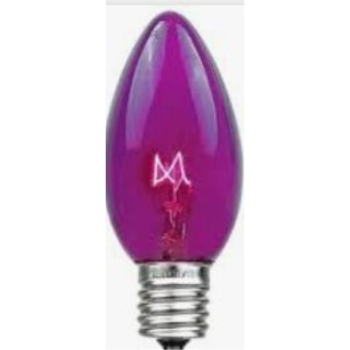 C7 - 5W Incandescent Bulb 25pk