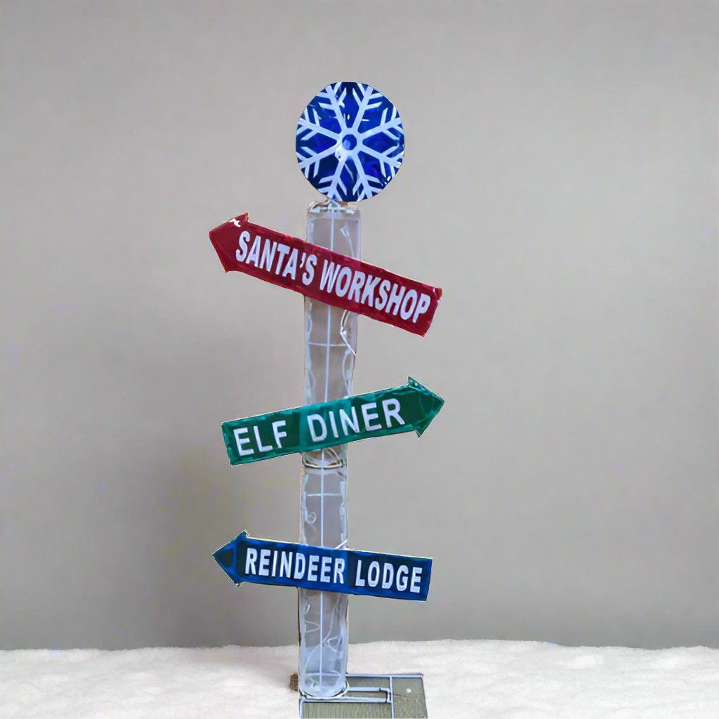 Santa Street Sign - Liberty Flag & Specialty