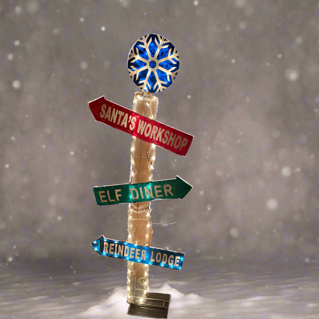 Santa Street Sign - Liberty Flag & Specialty