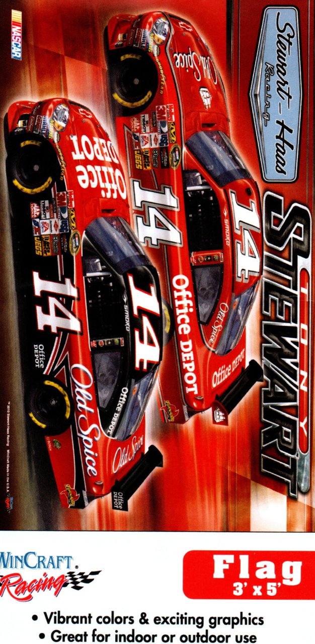 Tony Stewart #14 3x5 Flag - Liberty Flag & Specialty