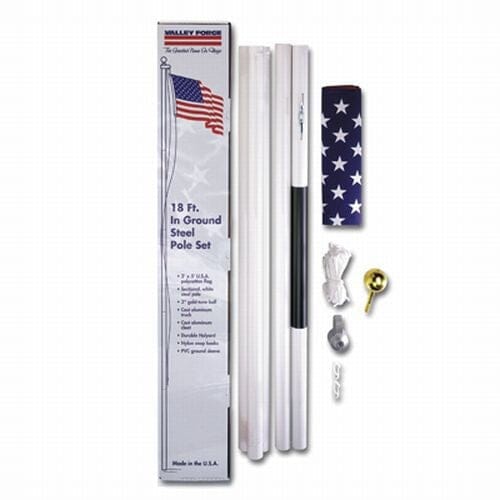 18' Steel Flagpole - Liberty Flag & Specialty