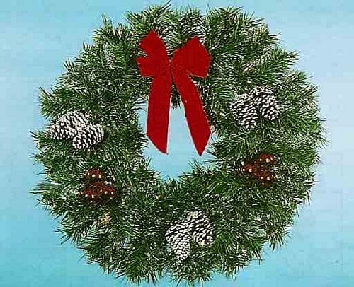 3' Garland Wreath Pole Mount - Liberty Flag & Specialty