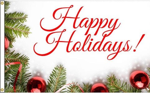 3' x 5' Happy Holidays - Liberty Flag & Specialty