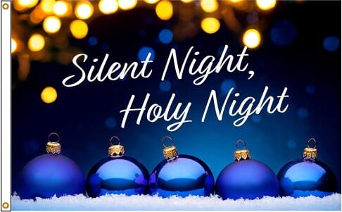 3' x 5' Silent Night - Liberty Flag & Specialty