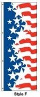 3' x 8' Patriotic Drapes - Liberty Flag & Specialty