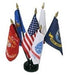 4" x 6" Armed Forces Set - Liberty Flag & Specialty