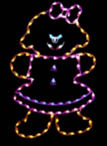 6' Silhouette Gingerbread Girl - Liberty Flag & Specialty