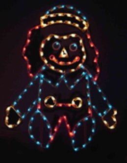 6' Silhouette Raggedy Andy - Liberty Flag & Specialty