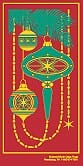 60" x 30" Sunbrella Street Banner - Christmas Ornaments - Liberty Flag & Specialty