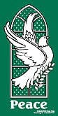 60" x 30" Sunbrella Street Banner - Peace Dove - Liberty Flag & Specialty