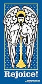 60" x 30" Sunbrella Street Banner - Rejoice Angel - Liberty Flag & Specialty