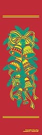 96" x 30" Sunbrella Street Banner - Christmas Bells - Liberty Flag & Specialty