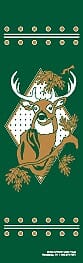 96" x 30" Sunbrella Street Banner - Deer - Liberty Flag & Specialty