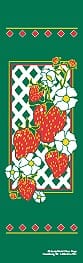96" x 30" Sunbrella Street Banner - Strawberries - Liberty Flag & Specialty