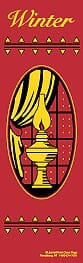 96" x 30" Sunbrella Street Banner - Winter Lamp - Liberty Flag & Specialty
