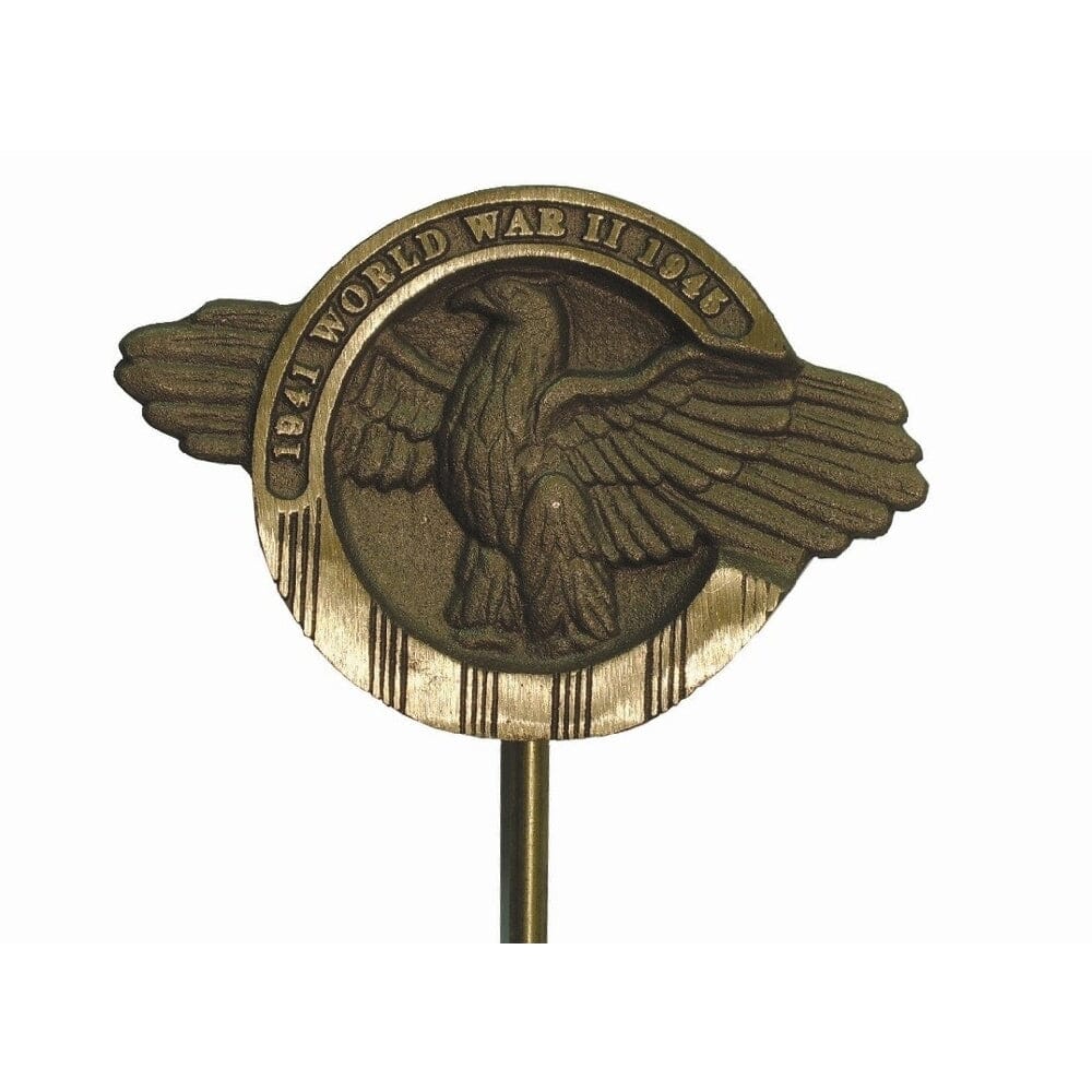 Bronze Grave Markers Liberty Flag & Specialty WWII