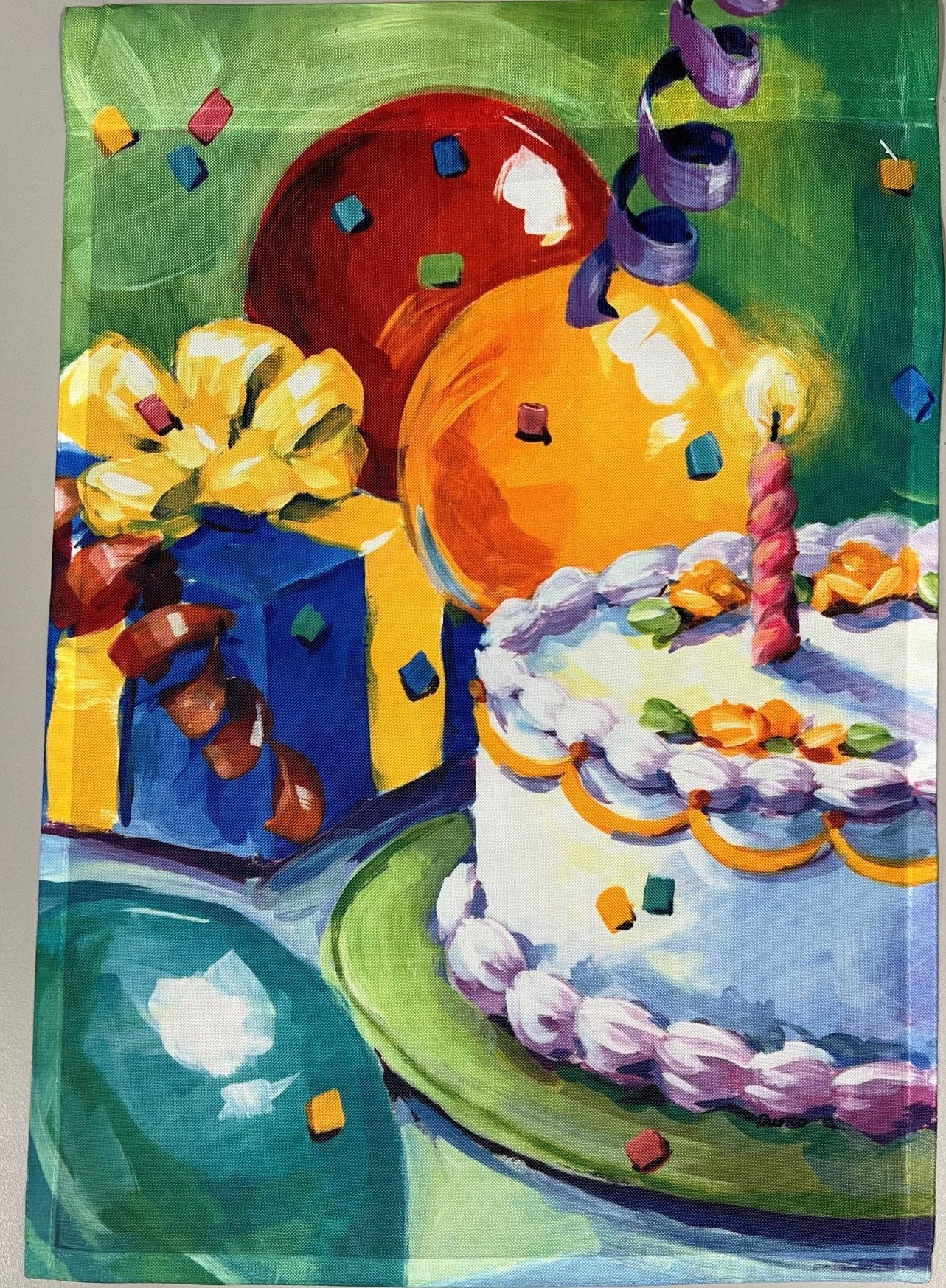 Birthday Celebration Garden Banner - Liberty Flag & Specialty