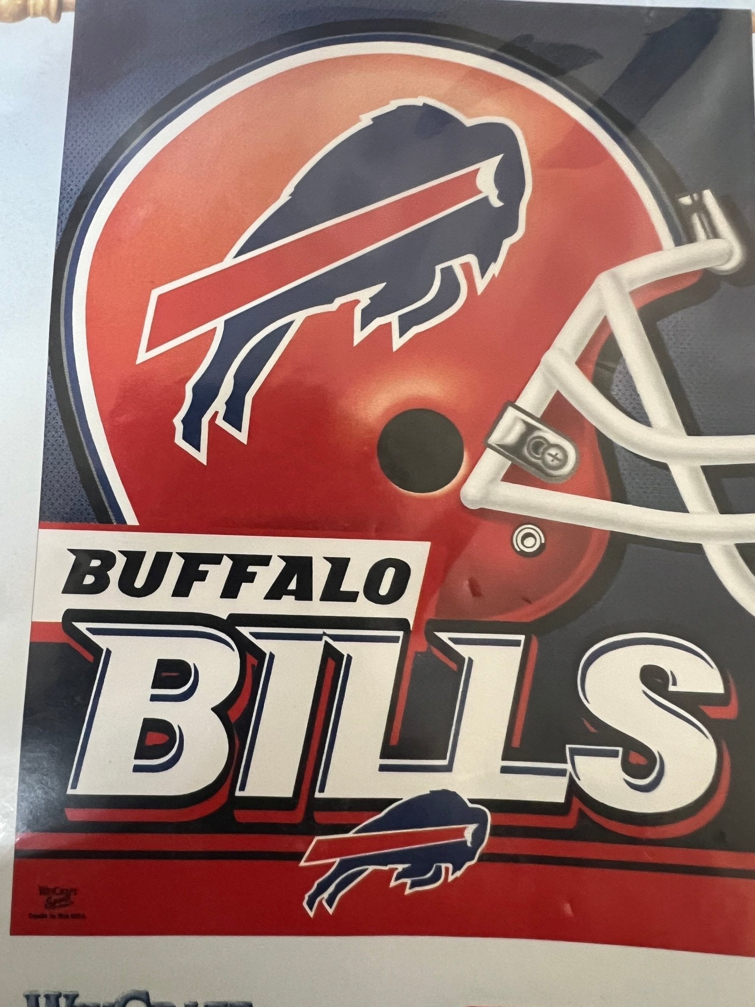 Buffalo Bills Banner 27" x 37" Liberty Flag