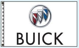 Buick Flag Liberty Flag & Specialty 2 1/2' x 3 1/2' Colored Logo