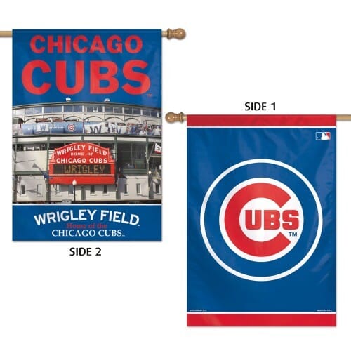 Chicago Cubs Double-Sided Banner - Liberty Flag & Specialty