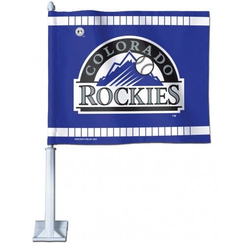Colorado Rockies Car Flag - Liberty Flag & Specialty