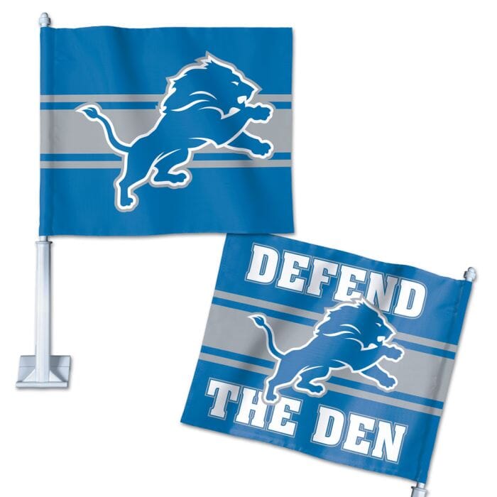 Detroit Lions Car Flag - Liberty Flag & Specialty