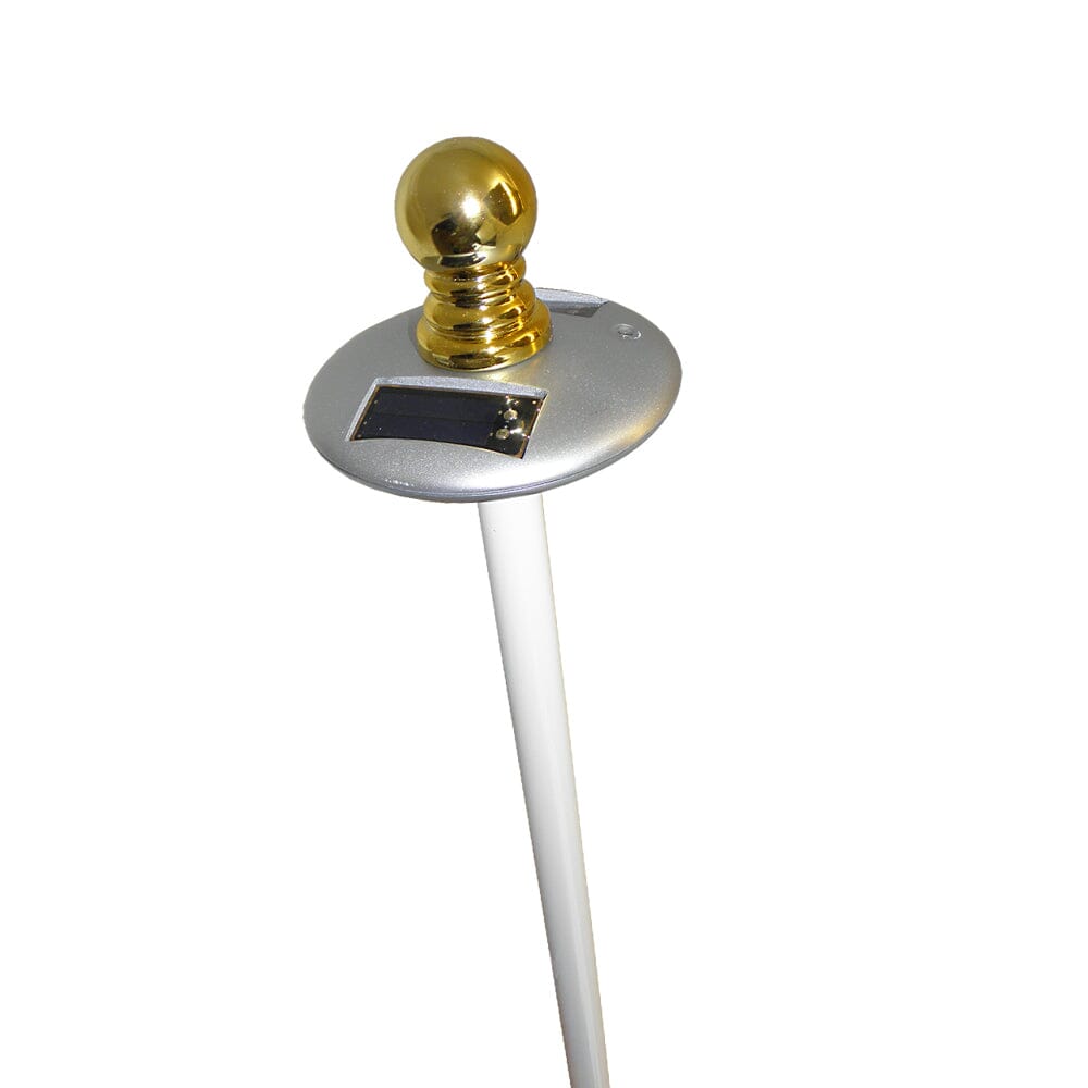 Economy Small Solar LED Light - Liberty Flag & Specialty