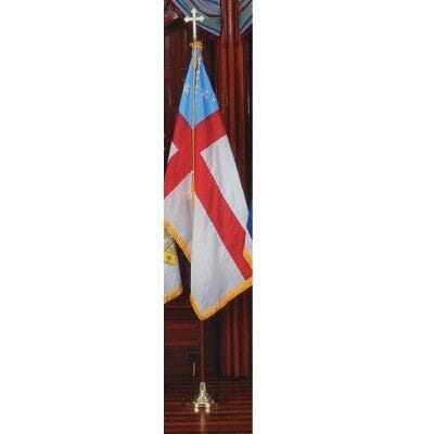 Episcopal Set- with 8' Flagpole - Liberty Flag & Specialty