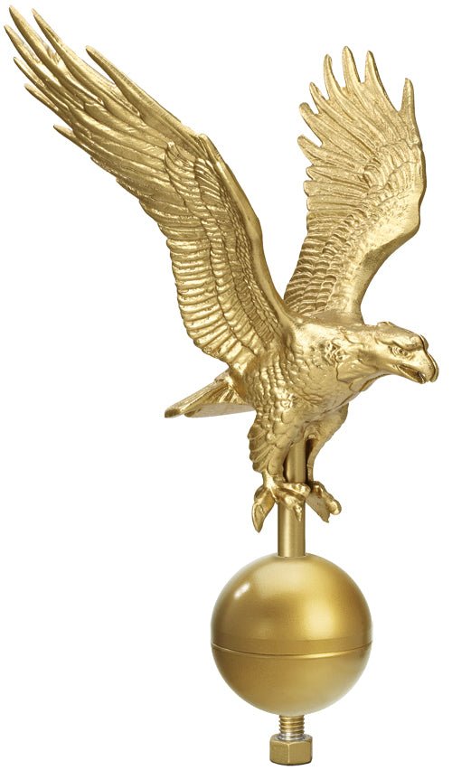 Flying Eagle on 3" Ball Outdoor Ornament - Liberty Flag & Specialty