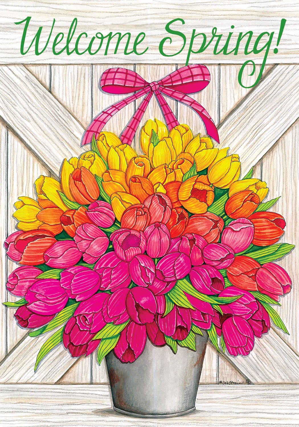 Glorious Tulips House Banner - Liberty Flag & Specialty