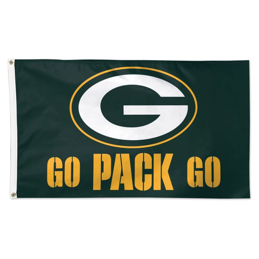 Green Bay Packers Flag- GO Pack GO - Liberty Flag & Specialty