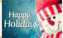 Happy Holidays - Liberty Flag & Specialty