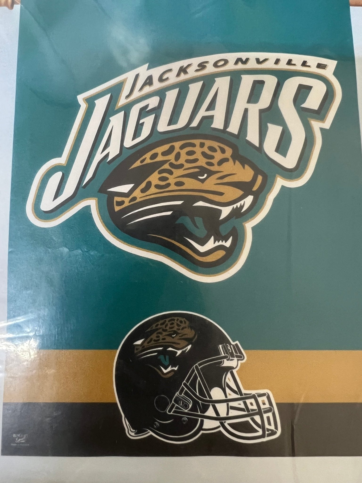 Jacksonville Jaguars Banner 27" x 37" - Liberty Flag & Specialty
