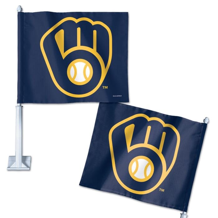 Milwaukee Brewers Car Flag - Liberty Flag & Specialty