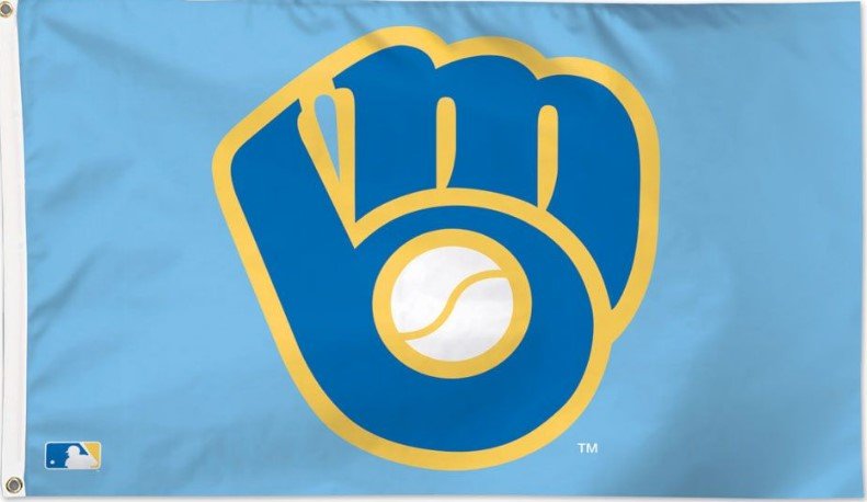 Milwaukee Brewers Flag Mitt - Liberty Flag & Specialty