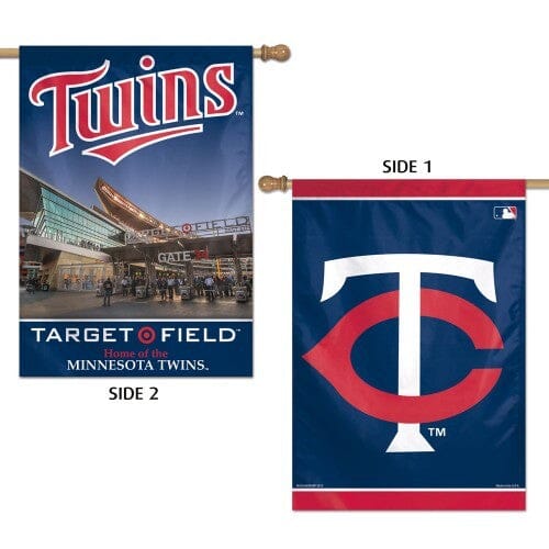 Minnesota Twins Double-Sided Banner - Liberty Flag & Specialty