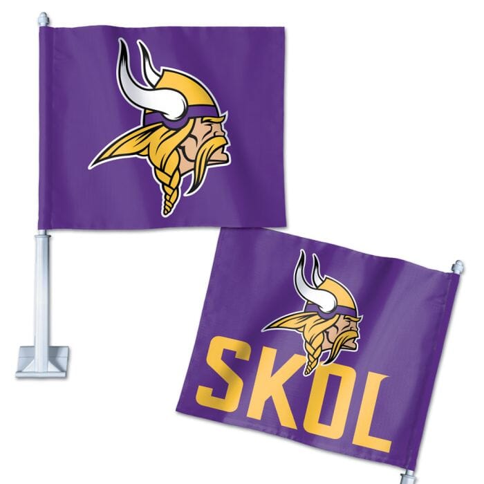 Minnesota Vikings Car Flag - Liberty Flag & Specialty